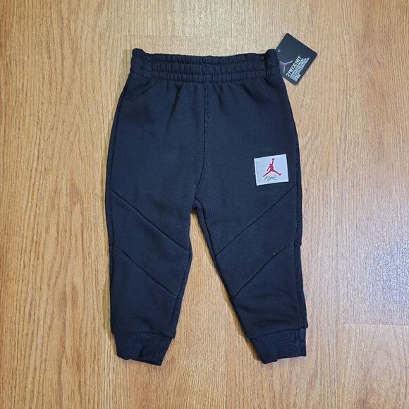 Air Jordan 1 3 4 6 Baby Pants Jacket Black Set - Picture 10 of 11